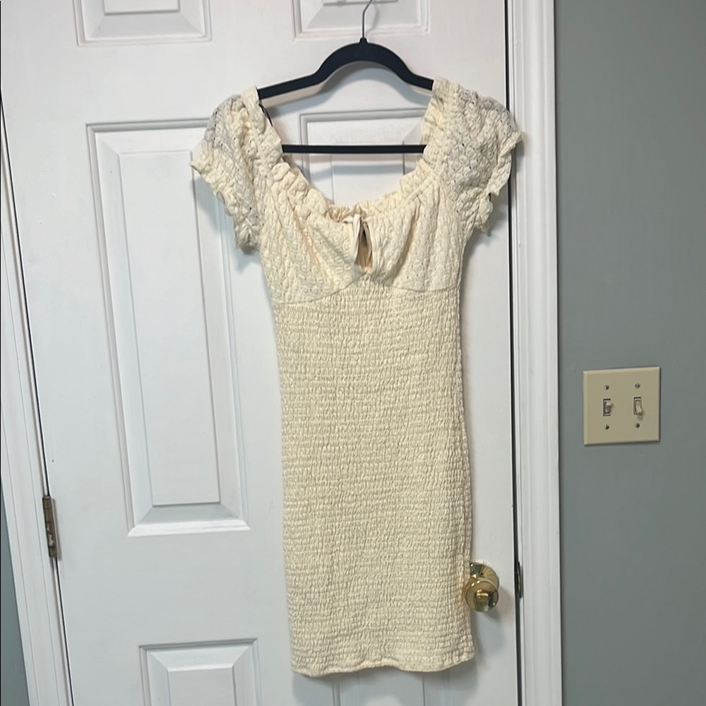 Elegant Cream Dress